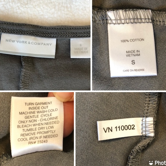 New York & Company Grey Fit and Flare Dress, size Small - Picture 16 of 16